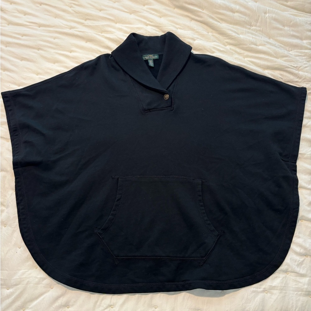 Lauren Jeans Co. Black Knit Shawl XS/S